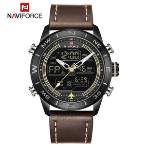 brown wrist watch
