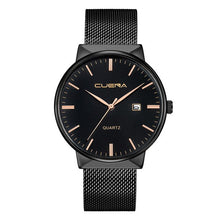 Load image into Gallery viewer, Black wristwatch